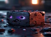 Dbrand Companion Cube up close: Destroyed by GlaDOS