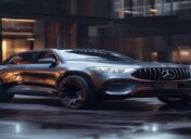 Mercedes-Maybach electric SUV with tea kettle feature